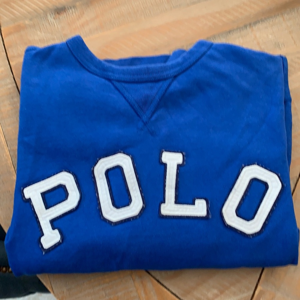 Polo kids crew neck sweatshirt